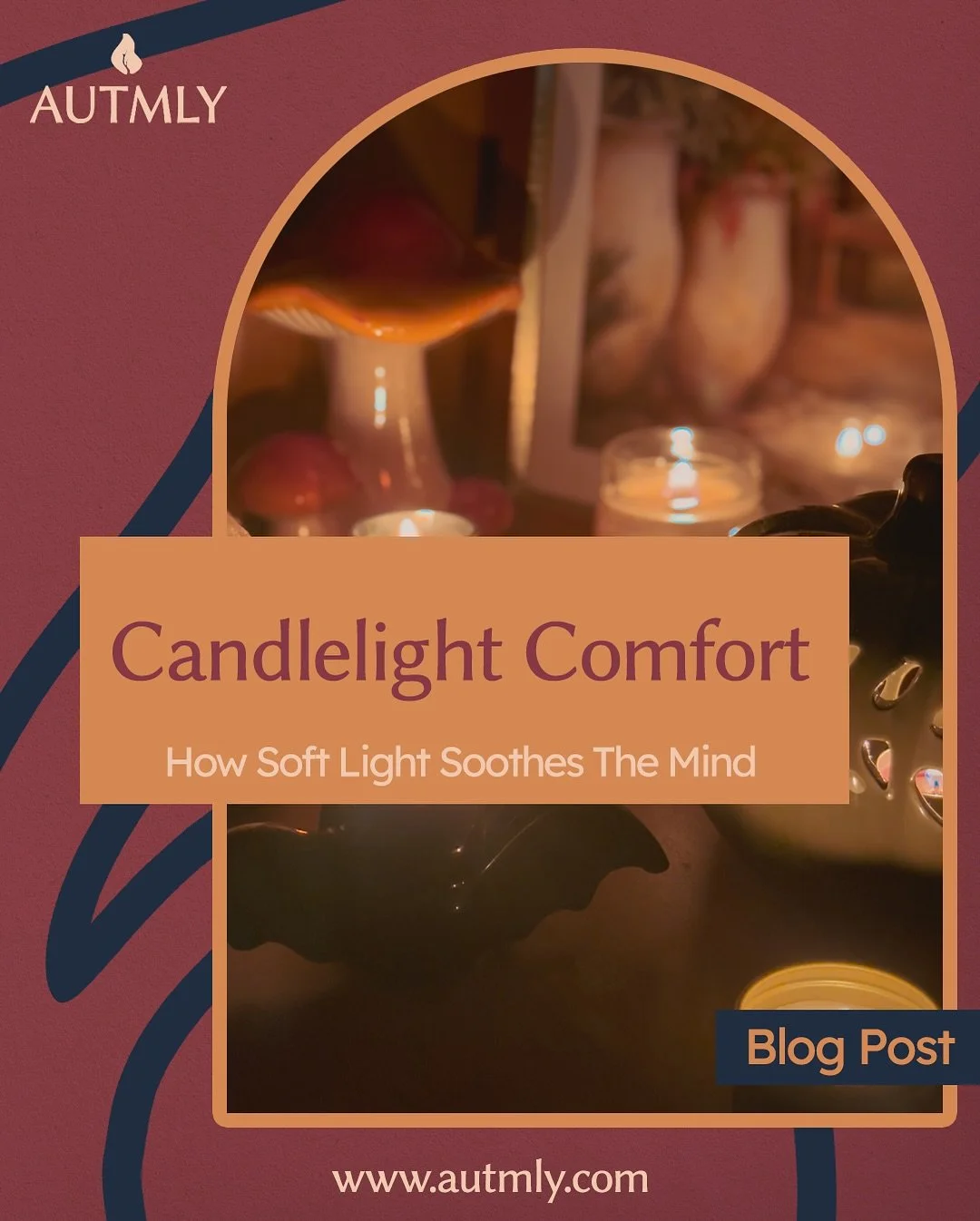 There&rsquo;s something ancient and deeply human about the soft flicker of a candle.

Every time you light one, your nervous system receives a message older than memory:
You&rsquo;re safe and can slow down now.

In a world of blue light, screens, and