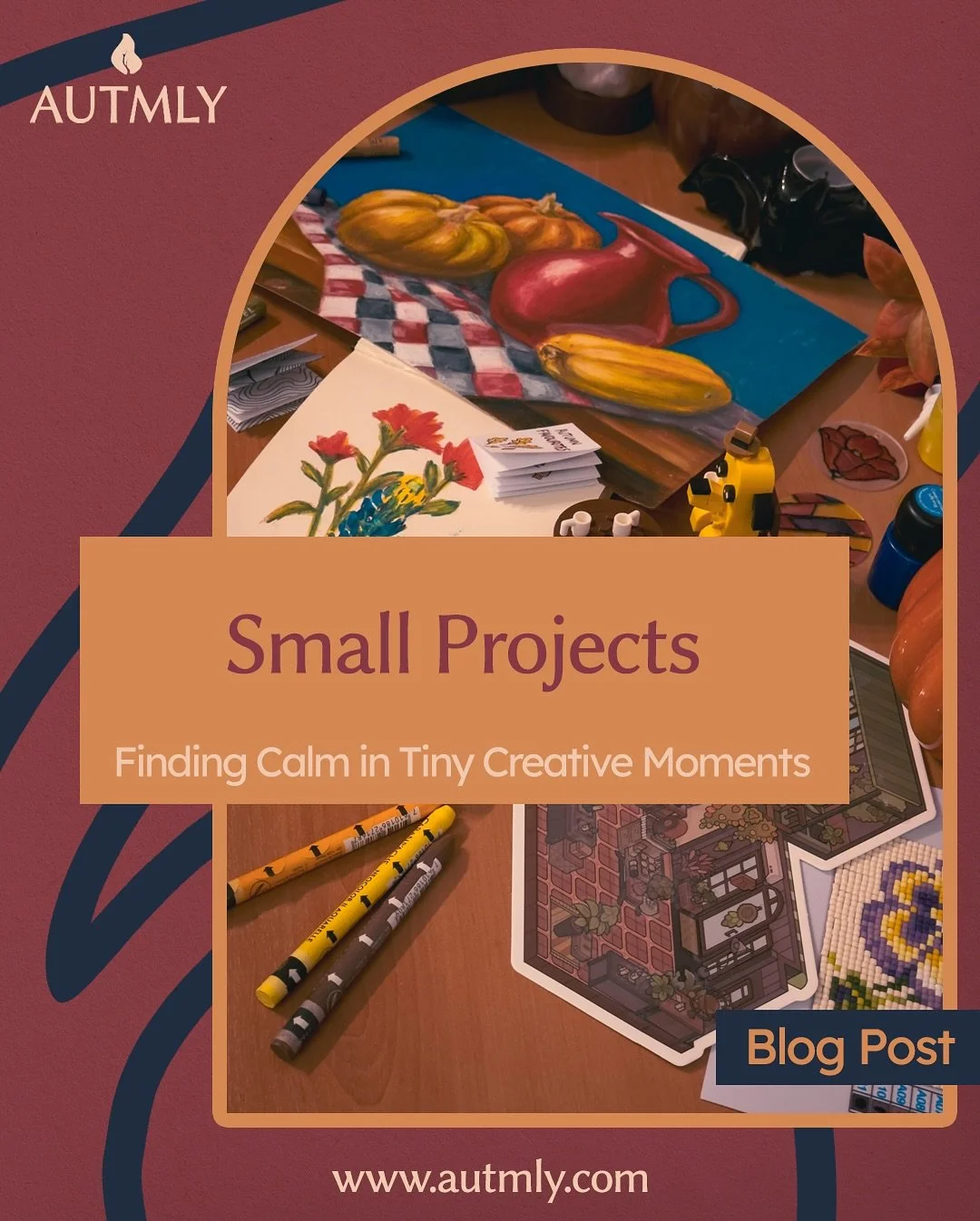 Sometimes, the smallest acts of creation are the most healing 🌱

A few minutes spent doodling, folding paper, or coloring can lower stress, quiet the mind, and bring you back to yourself.

You don&rsquo;t need time, talent, or perfection - only the 