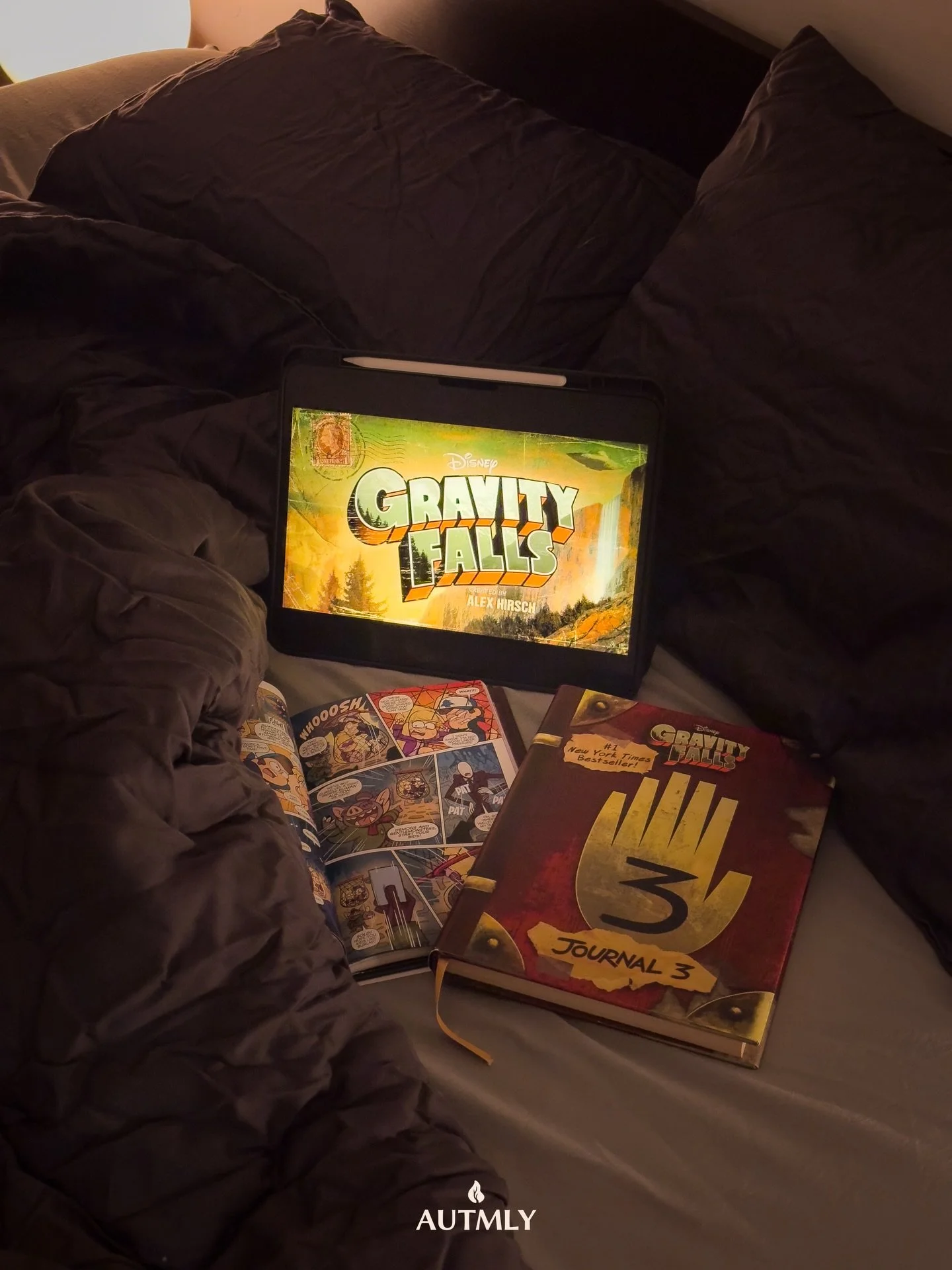 Last night was Gravity Falls night 🍂🔍

#cozyathome #gravityfalls #movienight #cozynights #comfortshows