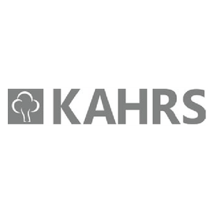 Logo for KAHRS featuring a stylized tree icon and the company name in bold letters.