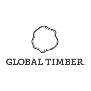 Global Timber logo with a stylized tree outline above the text.