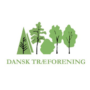 Logo for Danish Forest Association featuring stylized green trees and the text 'DANSK TRÆFORENING'.