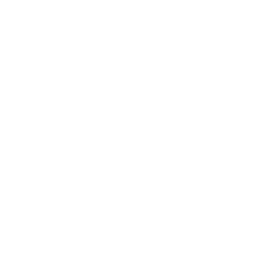 Black background with white line art design resembling a crown with a diamond shape above and a horizontal line below.