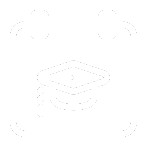 Icon of a calendar with a graduation cap, indicating academic schedule or educational event.