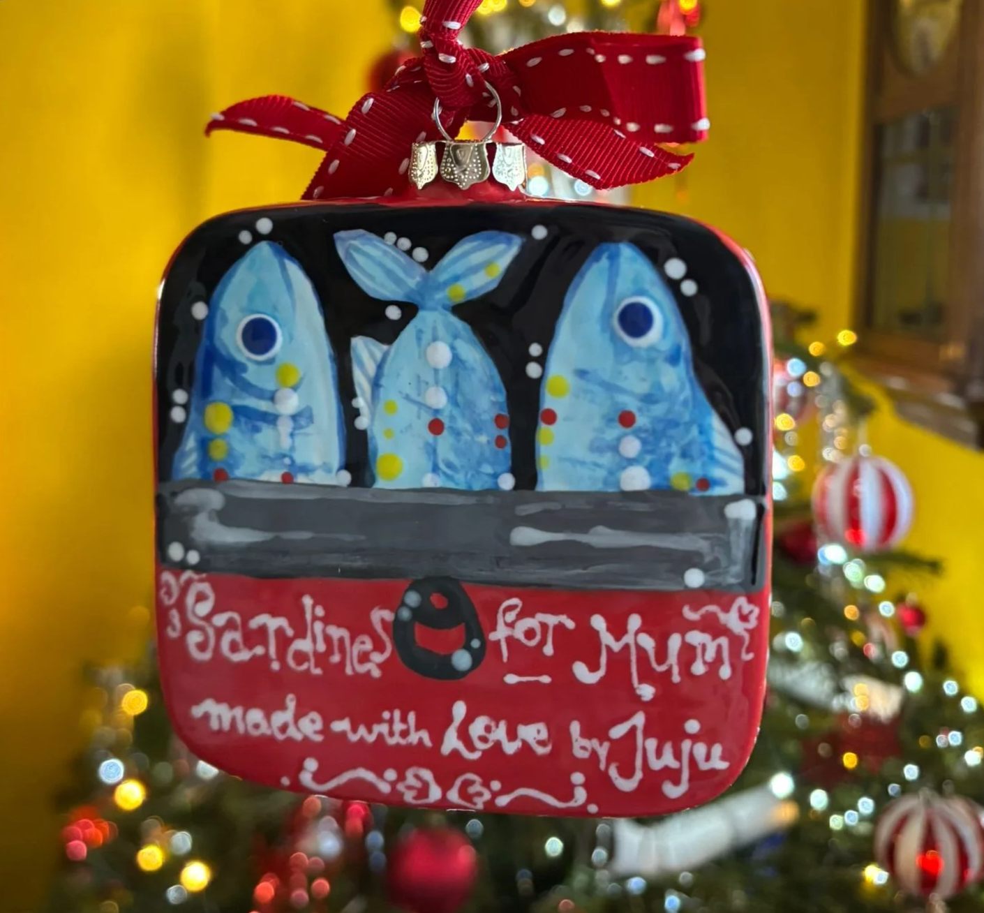 Sardine Bauble - Back