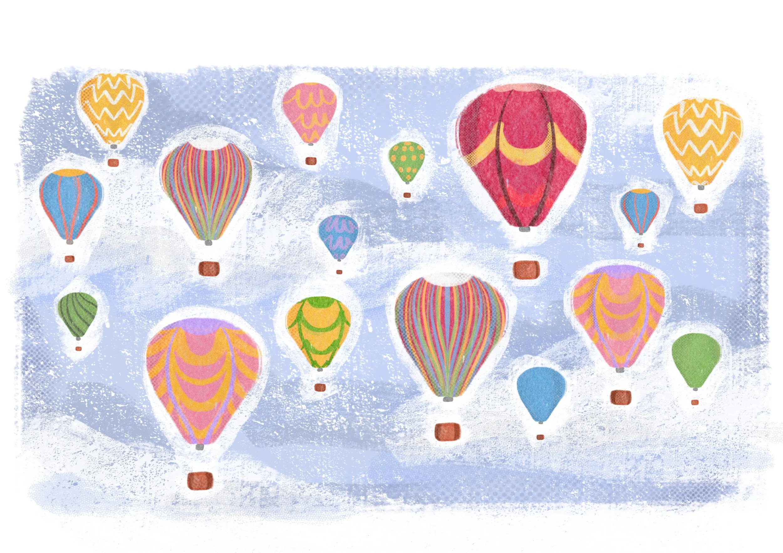 Hot hair balloon designs from book