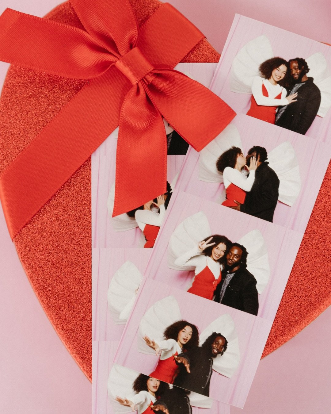 For the couples who document everything 💘✨

 Atlanta photo booth for Valentine&rsquo;s Day.