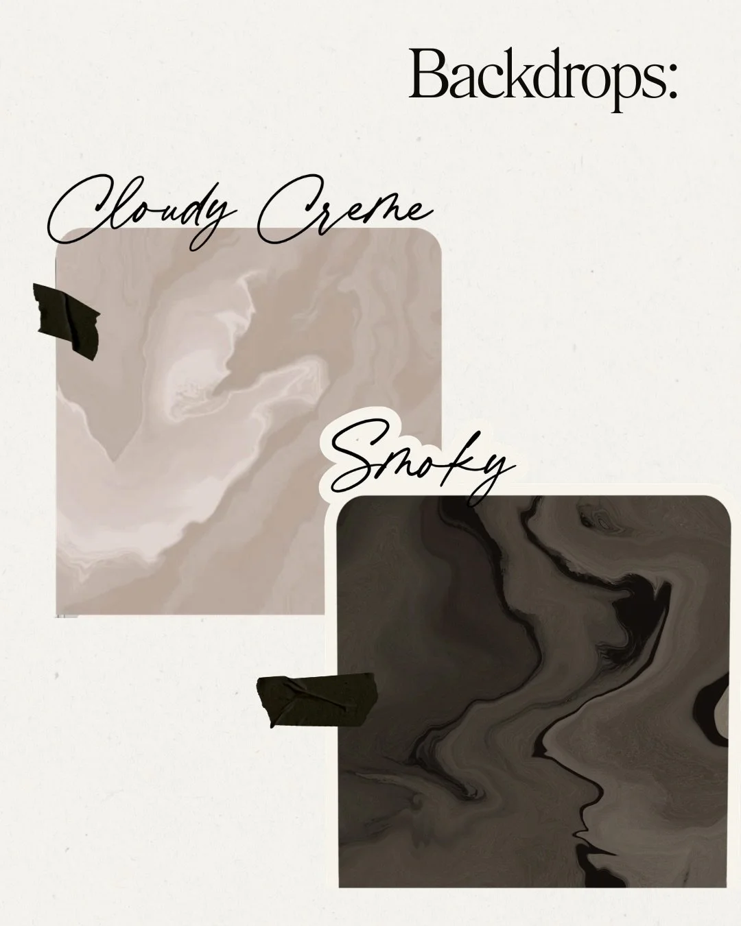 Your backdrop sets the tone before the first photo is even taken.

From soft canvas textures to statement flower walls and classic solids, every option is designed to photograph beautifully and fit seamlessly into your event design.

If you&rsquo;re 