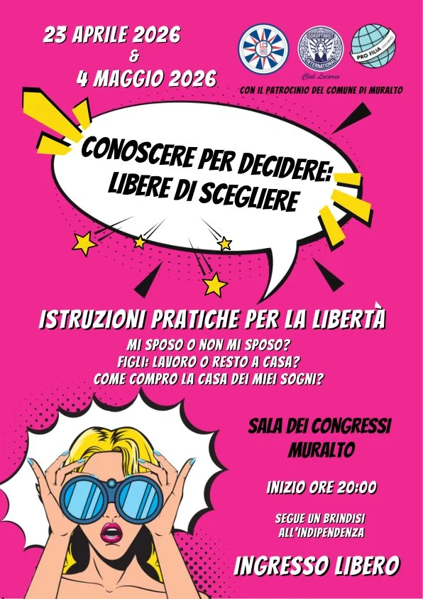 Conoscere per decidere: libere di scegliere