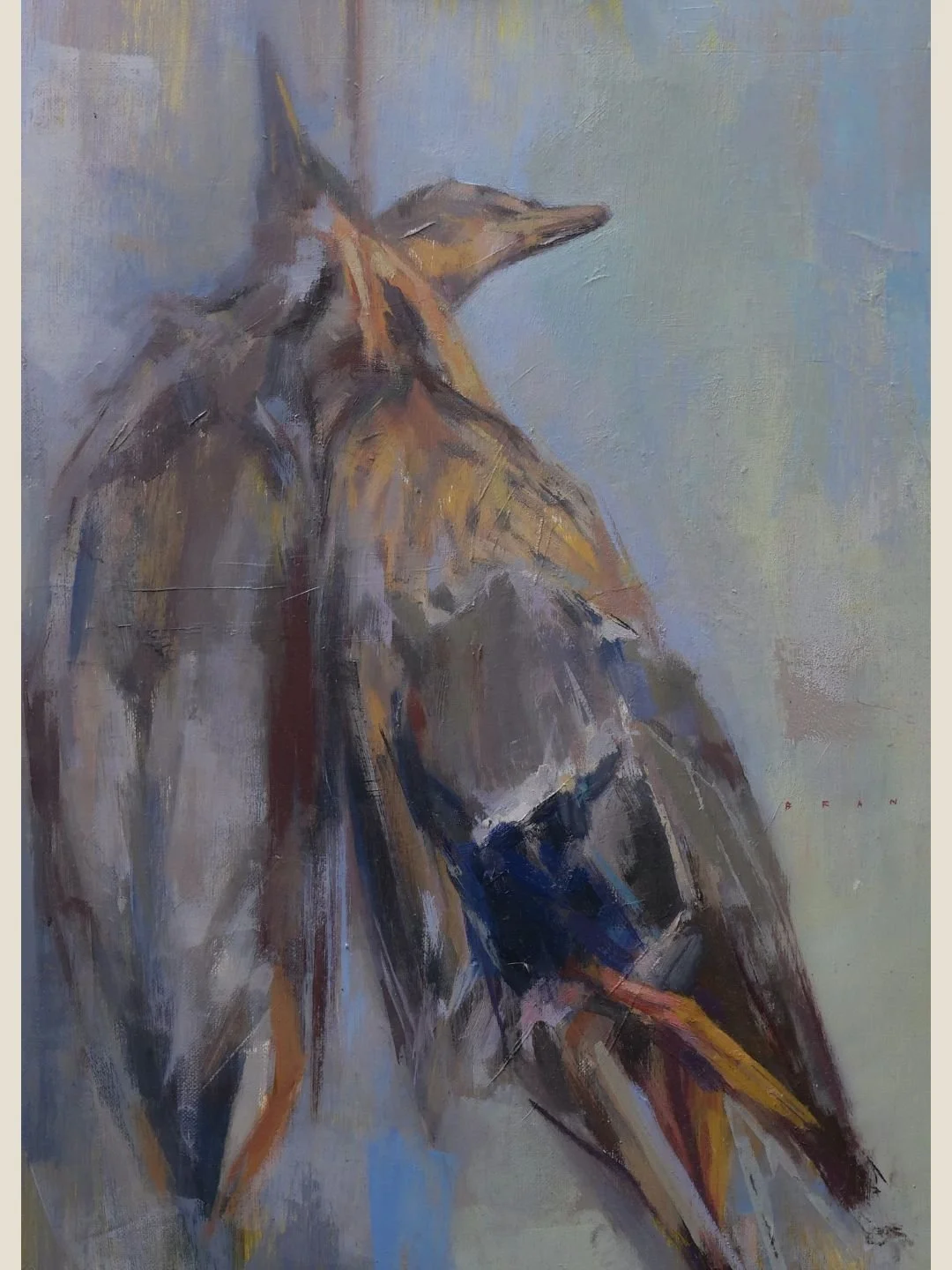 Duck Soup, a beautiful still life and original oil painting by Artist Bran Sivas.