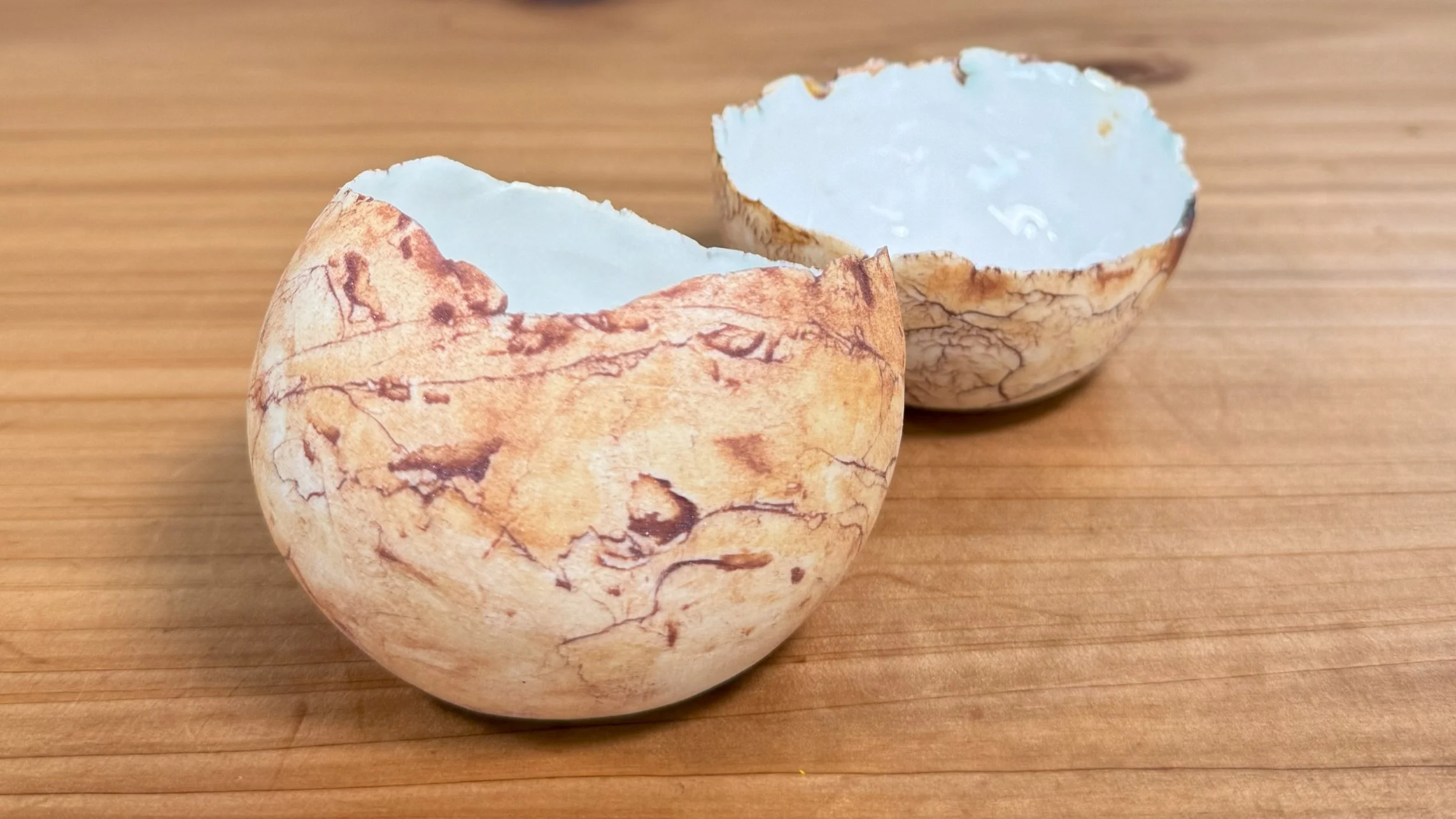 Nupur Narain DeTar - ceramics - small eggshell bowls