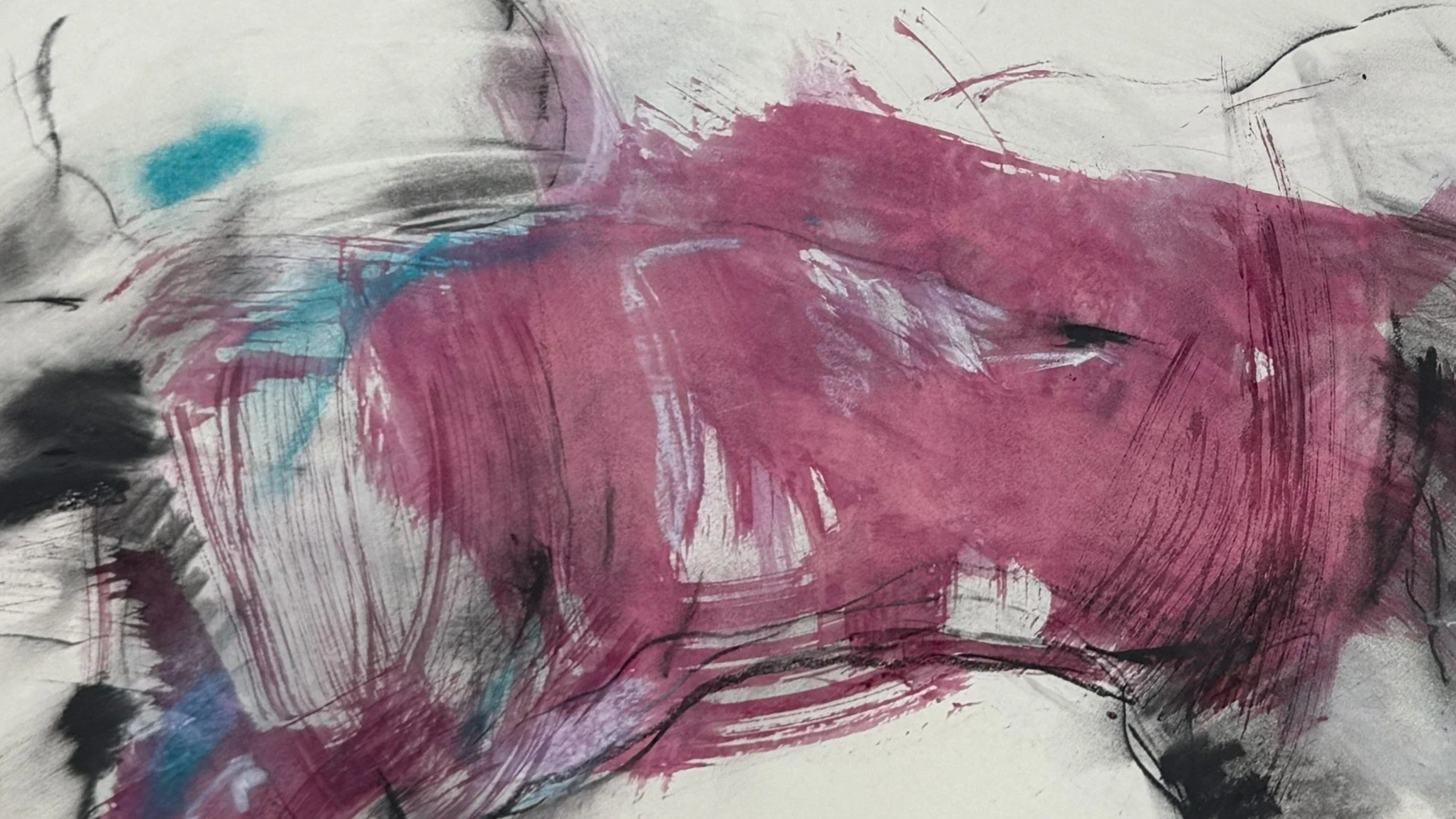 Alla Samarina - drawing - male figure