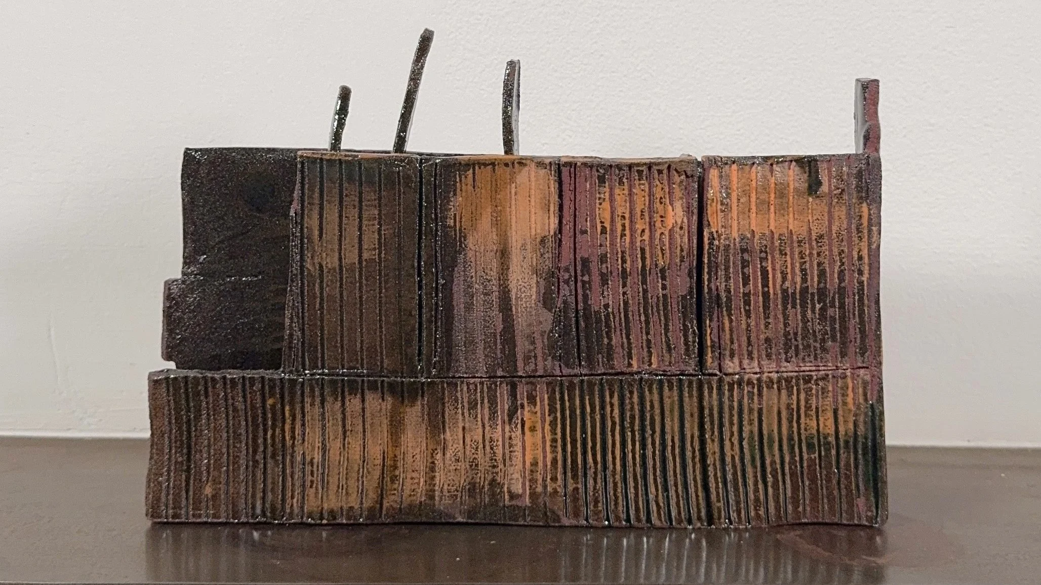 Cristina Lorenzet - ceramic sculpture - Skyline 1