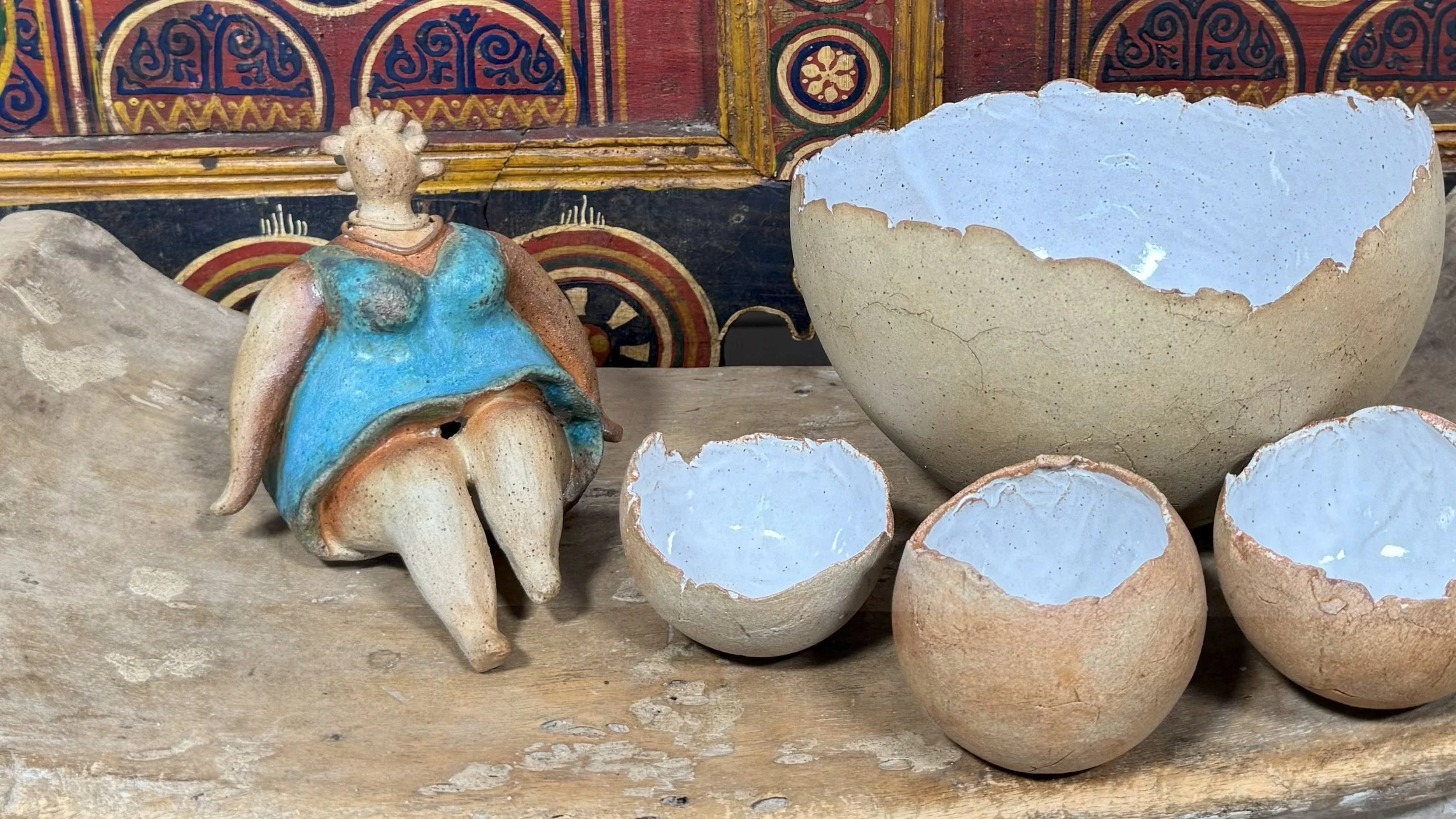 Nupur Narain DeTar - ceramics arrangement