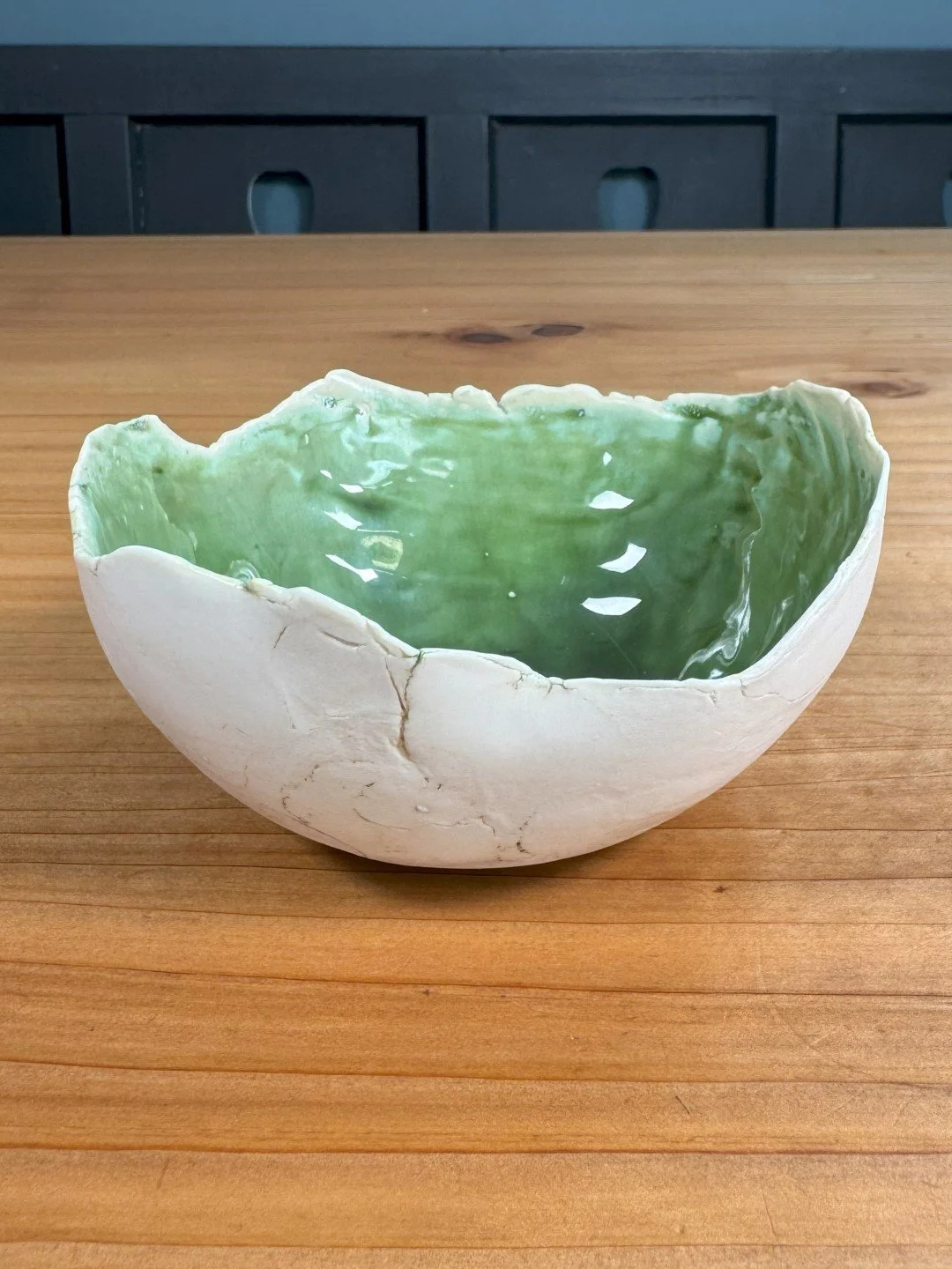 Small rough-edged bowl