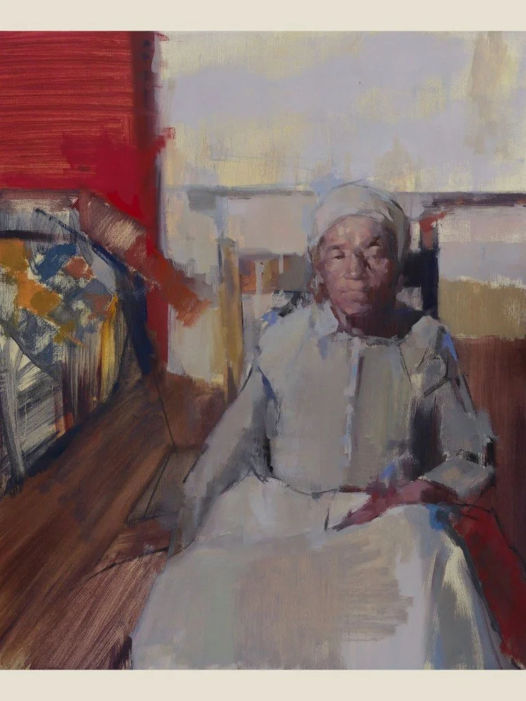 Grace by Artist Bran Sivas, a stunning portrait and original oil painting.