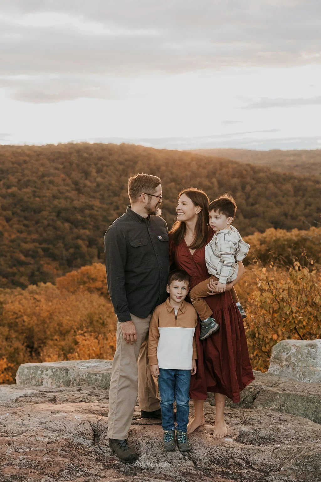 Robson Family Outdoor Fall Photos