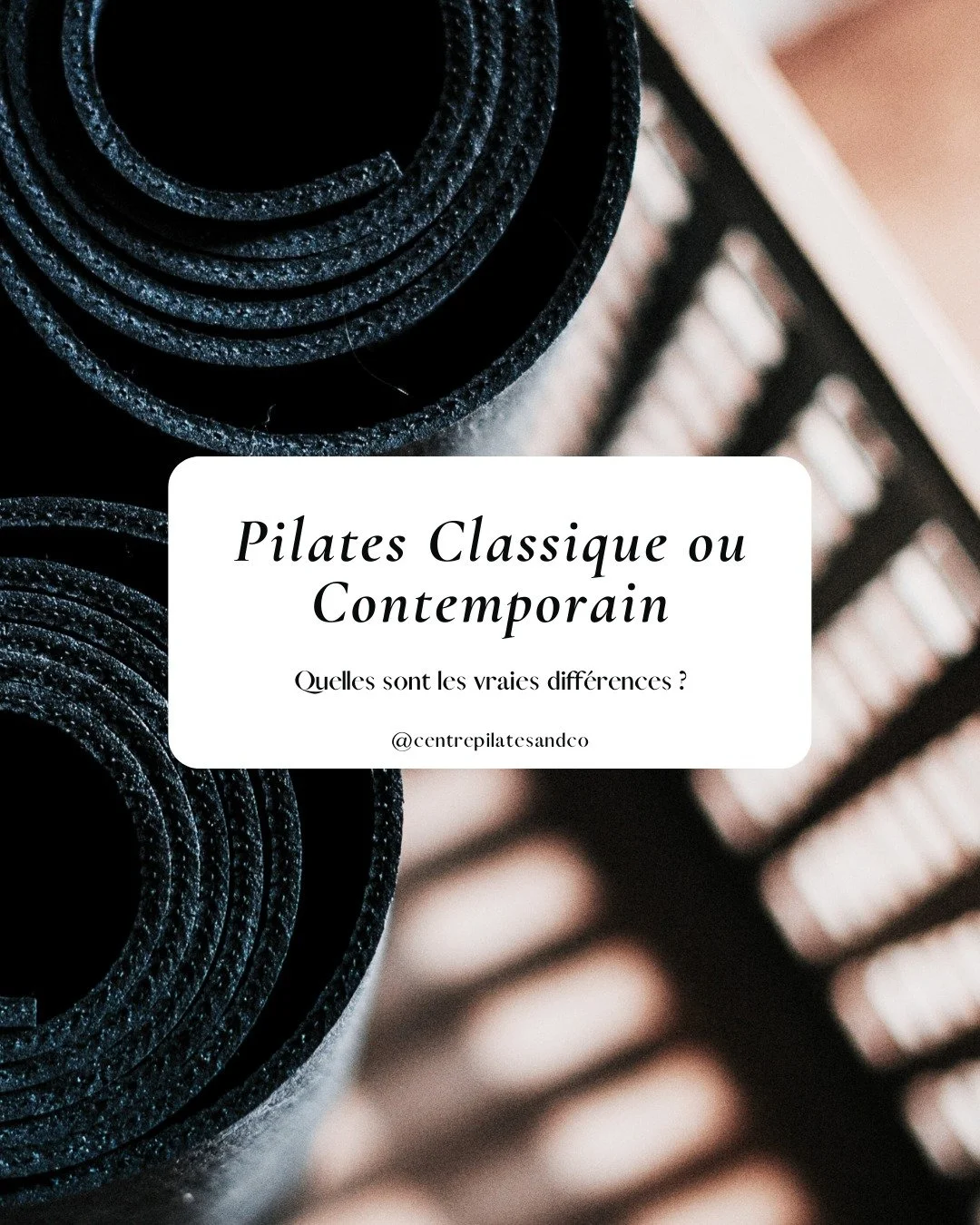 Classique ou Contemporain ? Le grand d&eacute;bat du Pilates ! 🧘&zwj;♀️⚖️

Sur ce coup l&agrave;, je ne vais pas me faire des amis : c'est une question de feeling et d'objectifs !

📜 Le Pilates Classique, c'est l'&acirc;me de Joseph. On suit le r&e
