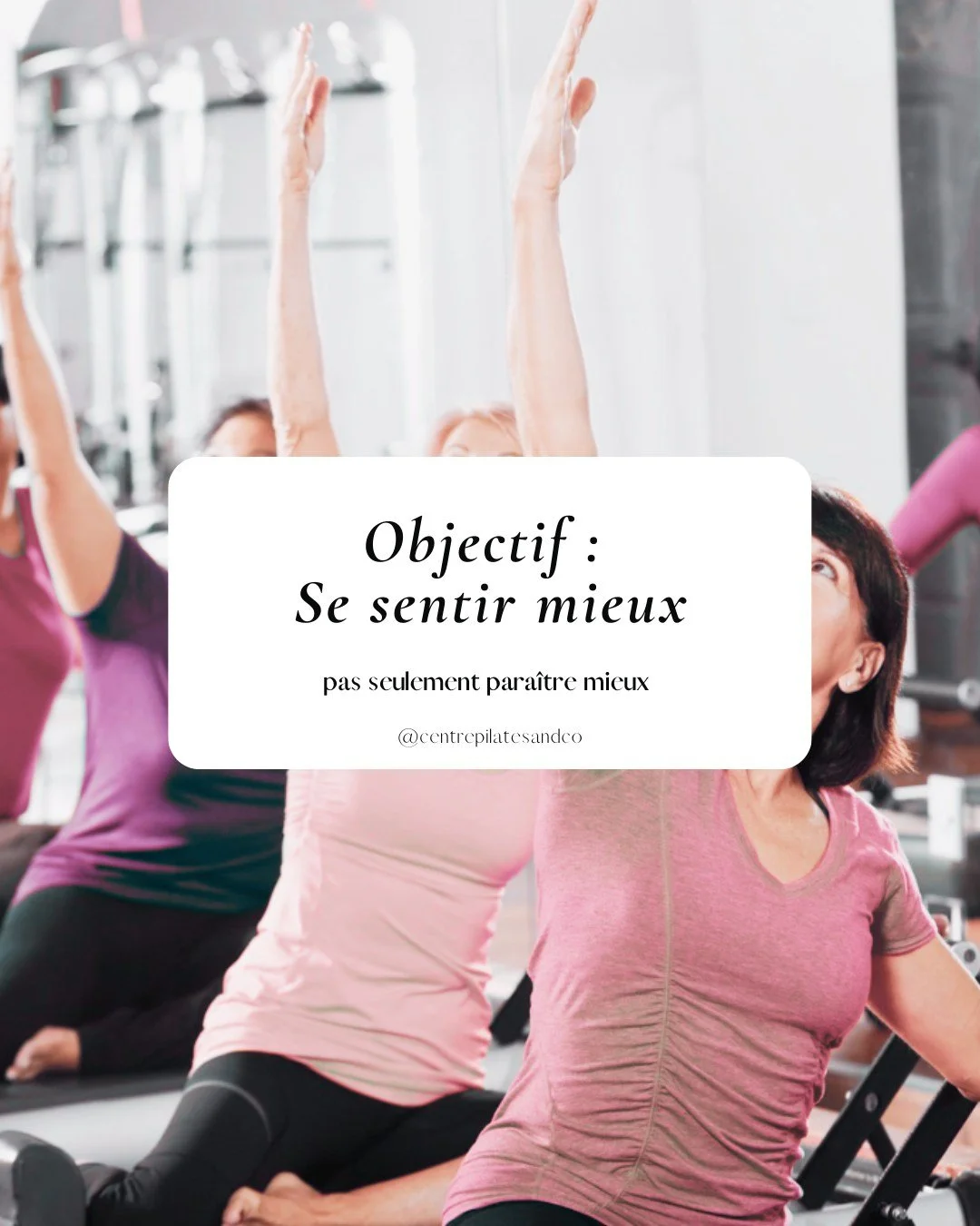 Et si on changeait de priorit&eacute; ? ✨

On vit dans une &eacute;poque o&ugrave; l'apparence semble primer sur tout. On fait du sport pour "avoir l'air de", pour poster une photo, ou pour correspondre &agrave; un standard. Au studio, je t