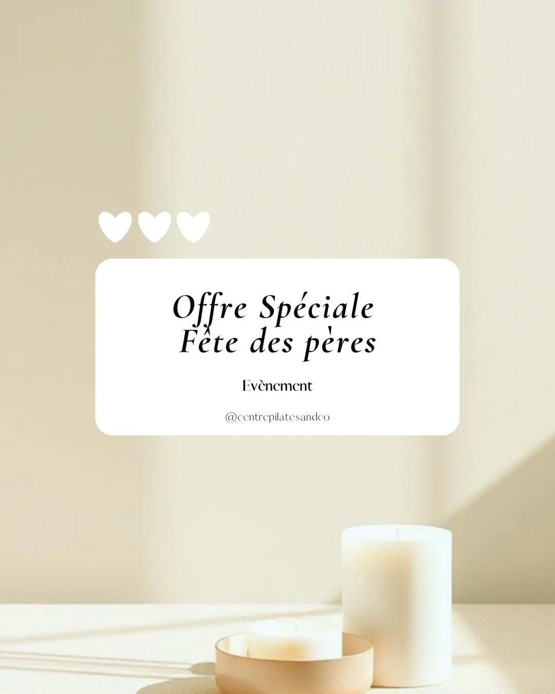 ✨ Pour la F&ecirc;te des P&egrave;res, Offrez la Force et le Bien-&ecirc;tre ! ✨
Cette ann&eacute;e, surprenez votre papa (ou toute figure paternelle importante !) avec un cadeau qui fait vraiment la diff&eacute;rence : la d&eacute;couverte du Pilate