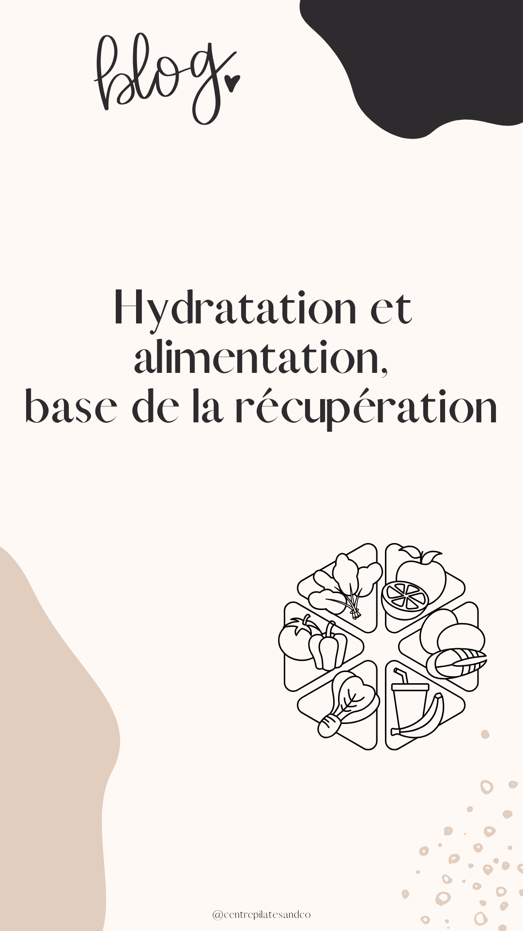 Hydratation et alimentation dans la récupération
