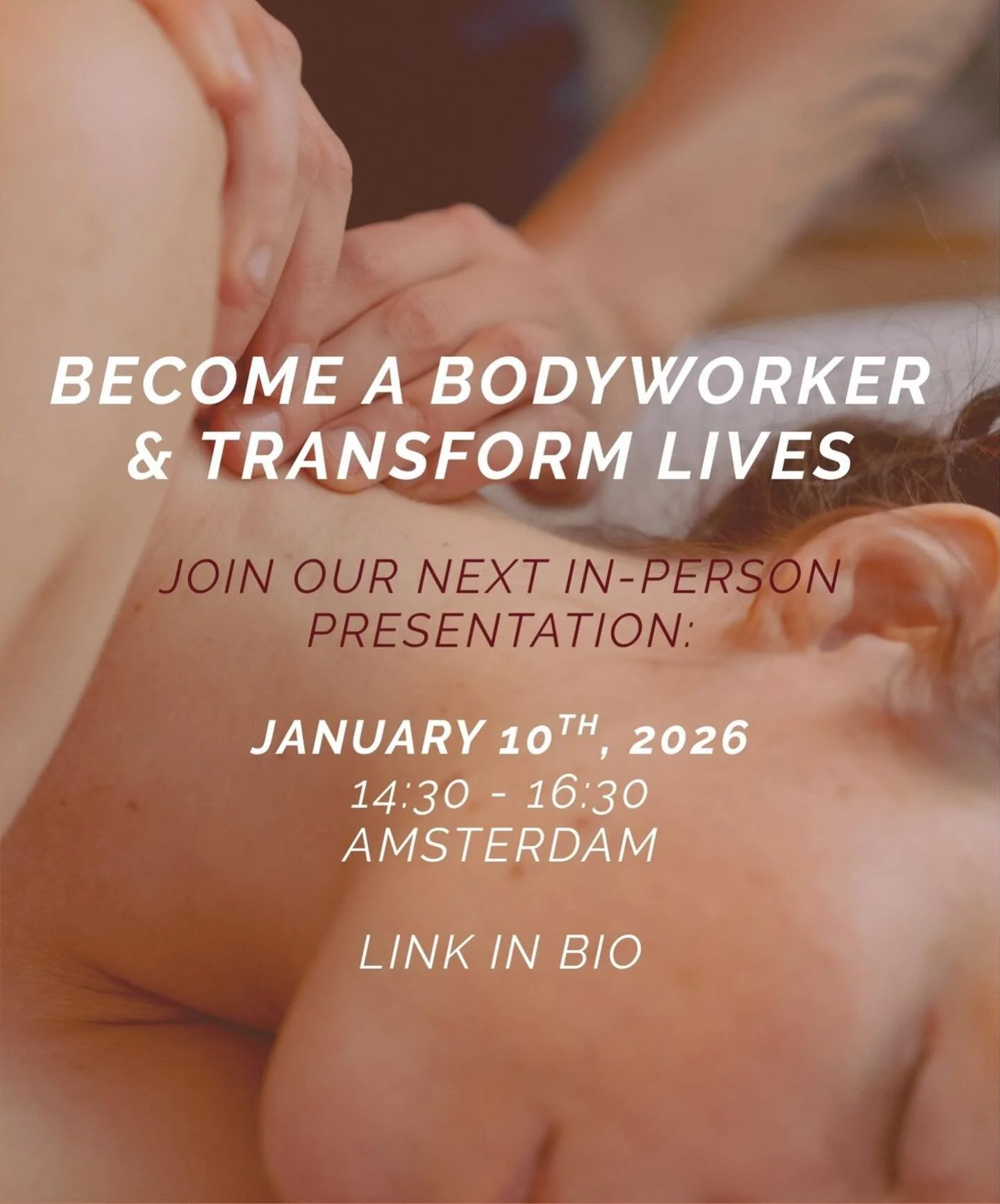 Join our next in person presentation for the Grinberg method studies with @valentinaragno_bodylearning &amp; @leanderruivenkamp, link in bio. See you there!