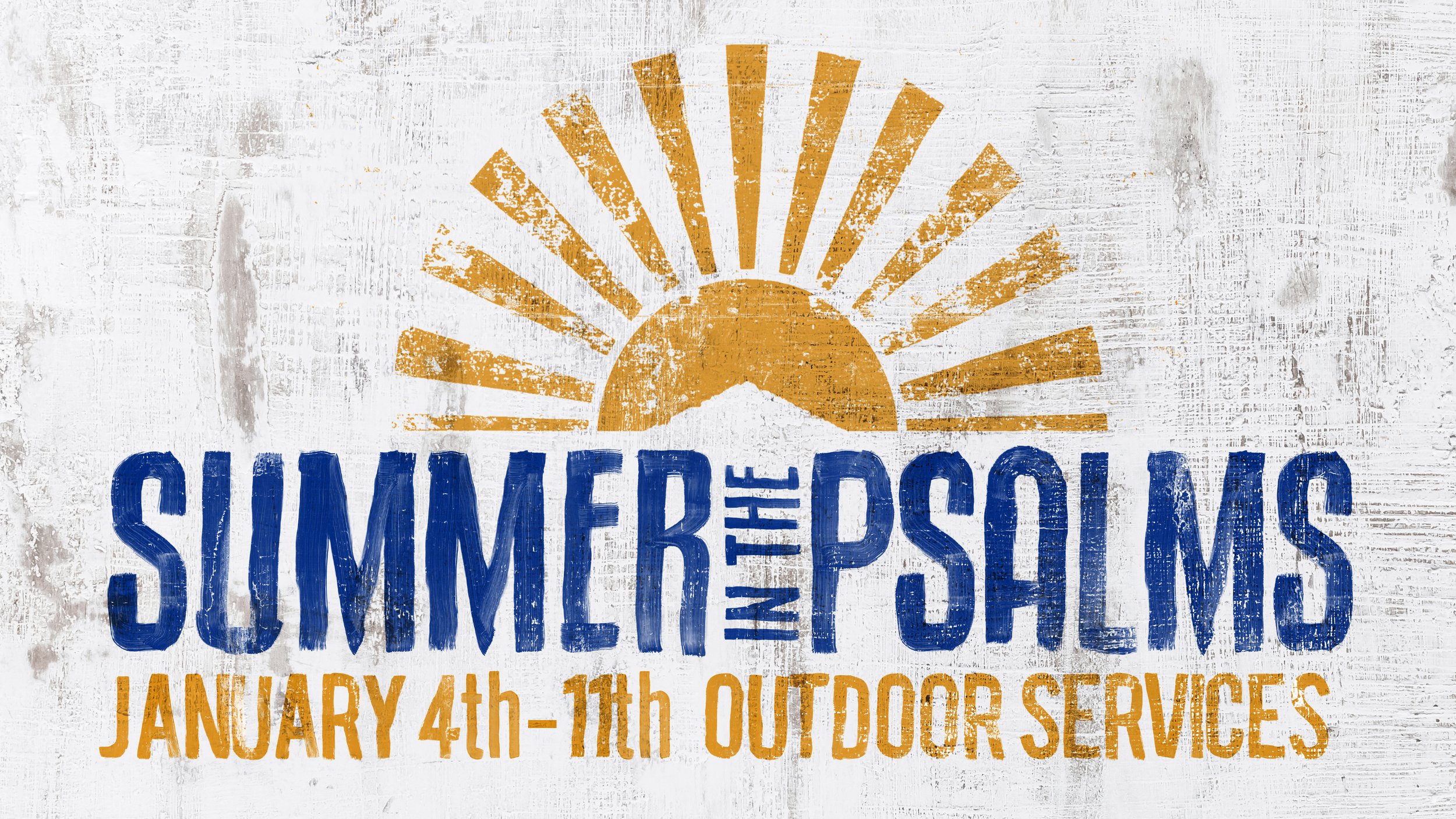 Summer in the Psalms