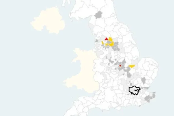 Visualisation of local statistics