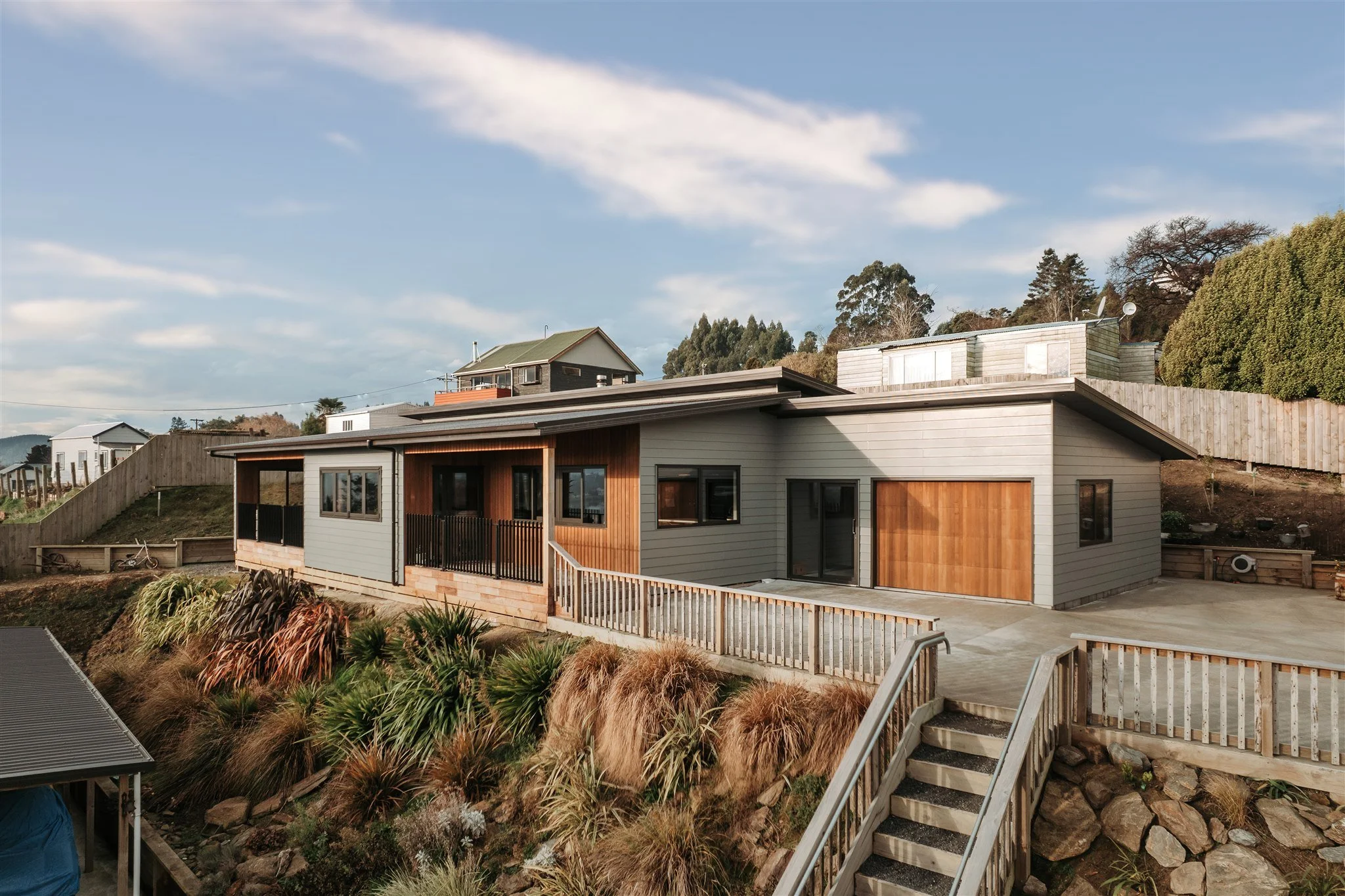 Cedar and Kwila Retreat in Kaitangata