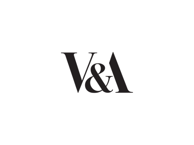 V&A logo in black on a white background.