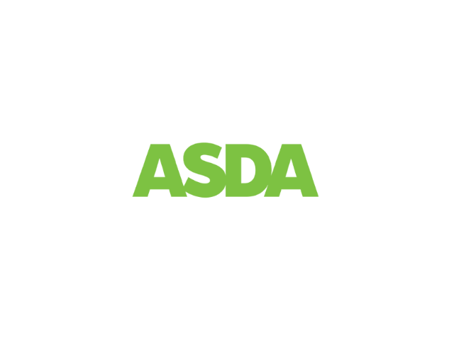 Green ASDA logo on a white background.