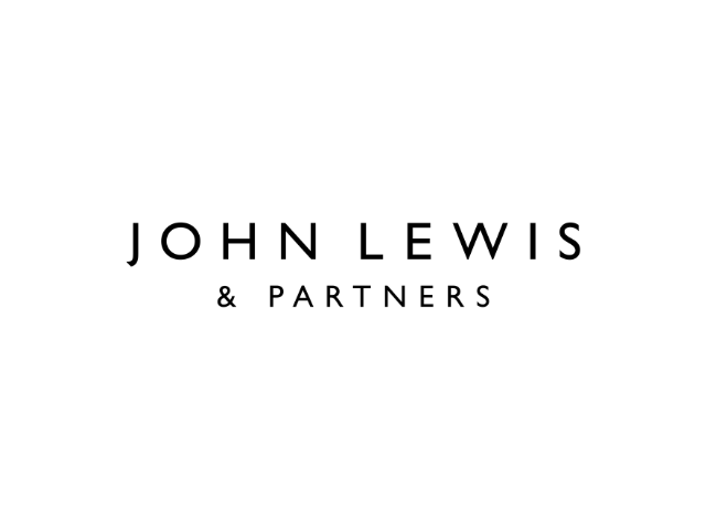 Black text on white background reading 'John Lewis & Partners'