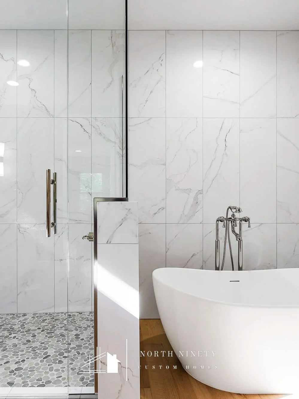 Swipe through three of our favorite custom bathroom designs. 🛁
*
*
Whether you prefer sleek modern finishes or warm, classic tile work, we build every space to feel like a retreat. 🌿

Contact us to build your dream bathroom! 

208-731-1349 
info@no