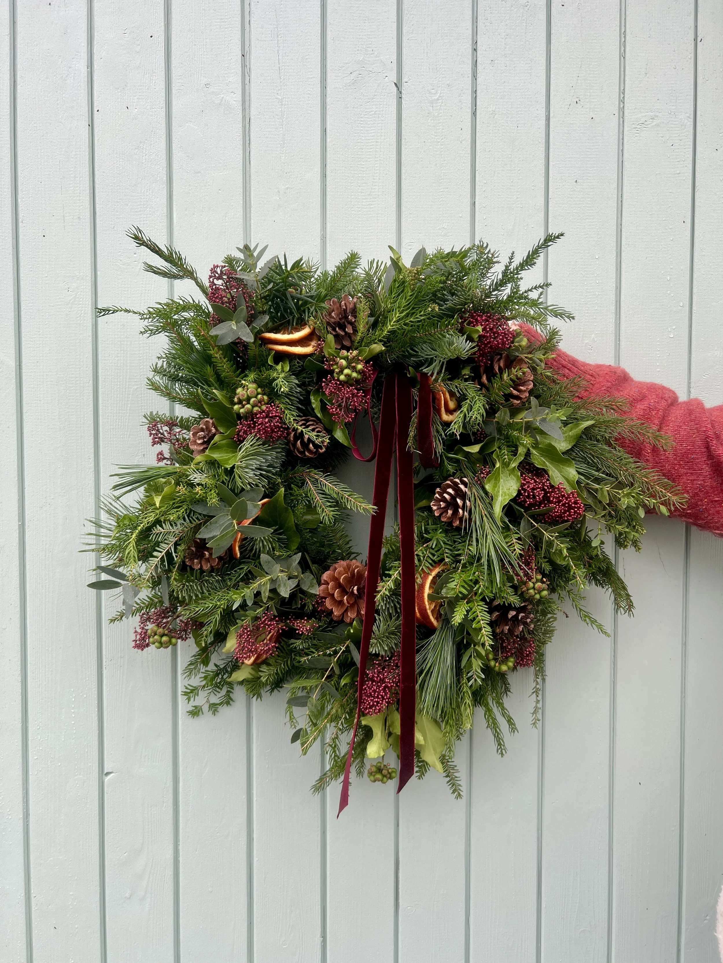 Christmas Wreath Workshop - Saturday 13th December 2pm