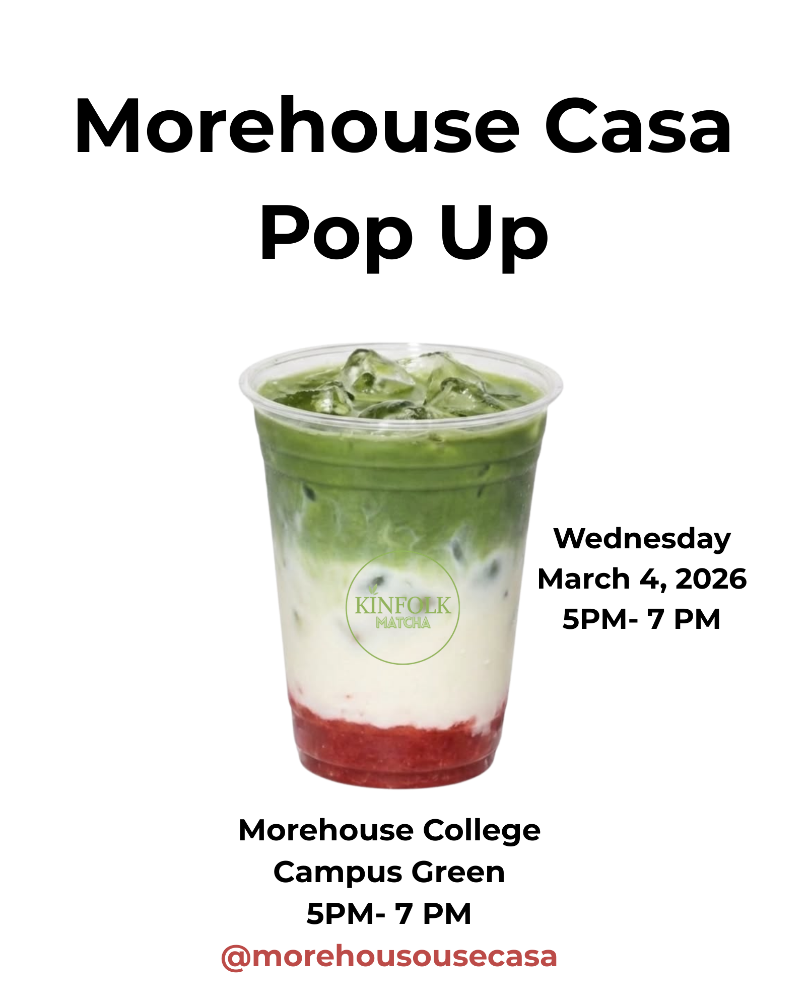 Morehouse Casa Pop Up