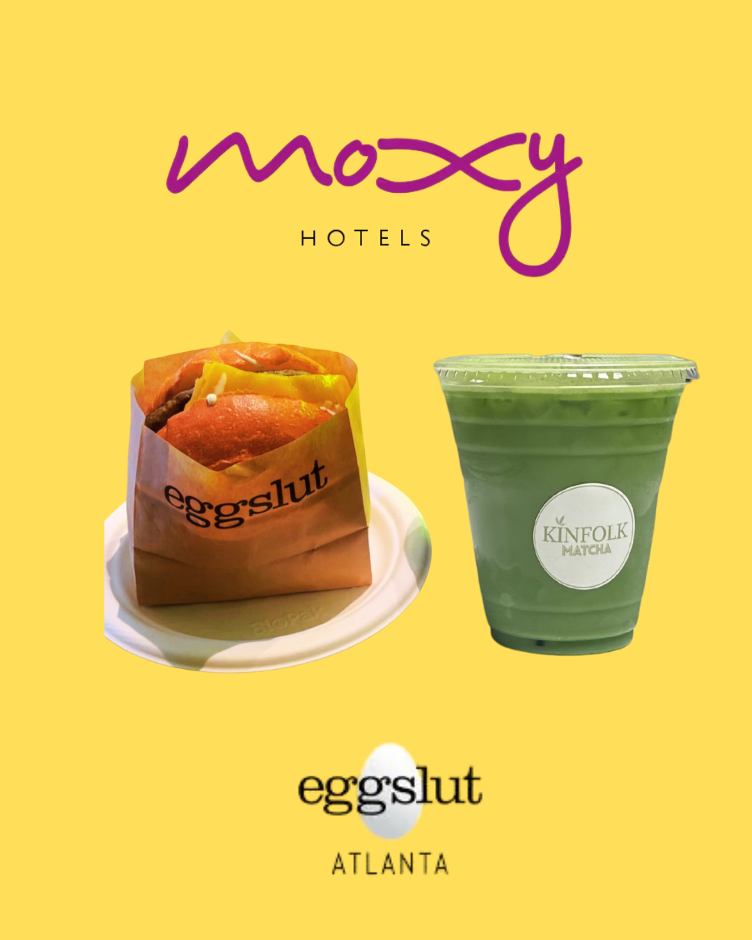Earth Month Pop Up- Moxy Downtown Atlanta x EggSlut