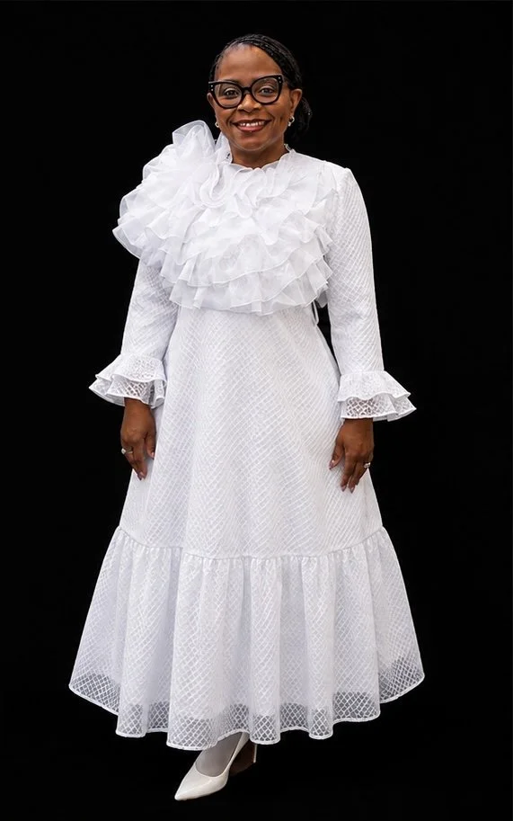 Grand Ruffle Dress - 1674