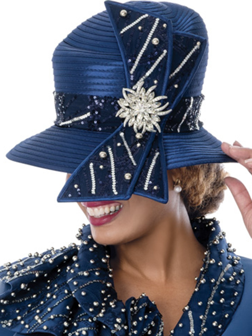 The Royal Sapphire Elegance Hat
