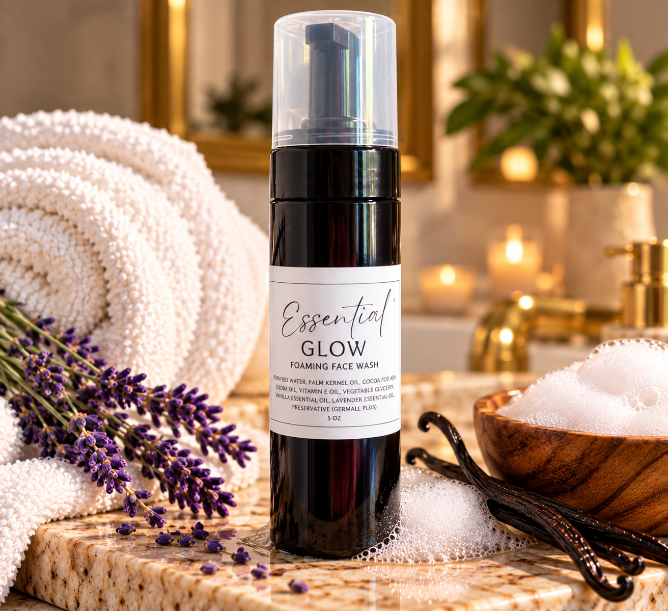 Essential Glow Foaming Face Wash