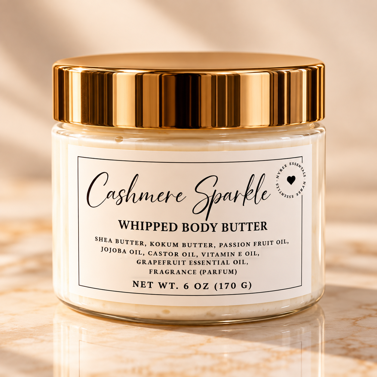 Cashmere Sparkle Whipped Body Butter