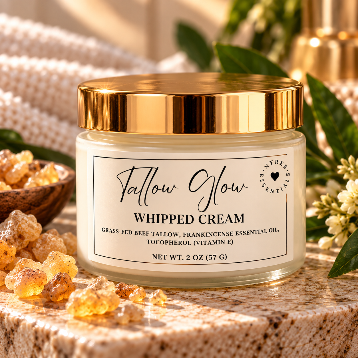 Tallow Glow Whipped Cream