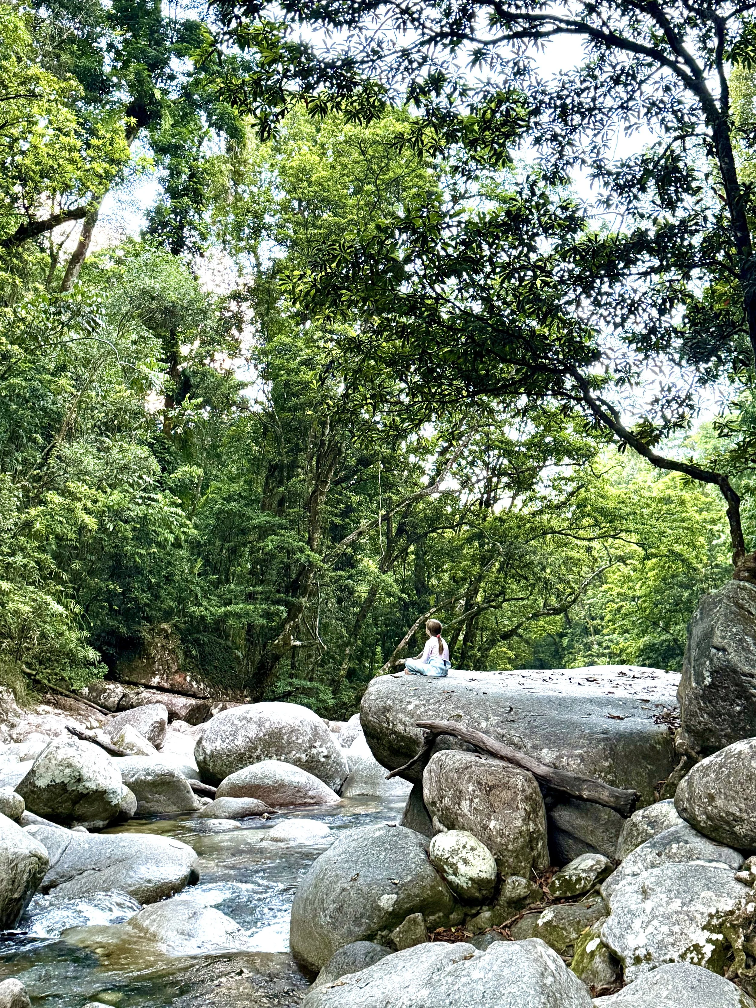 Let the earth hold you 🫶🌳☀️