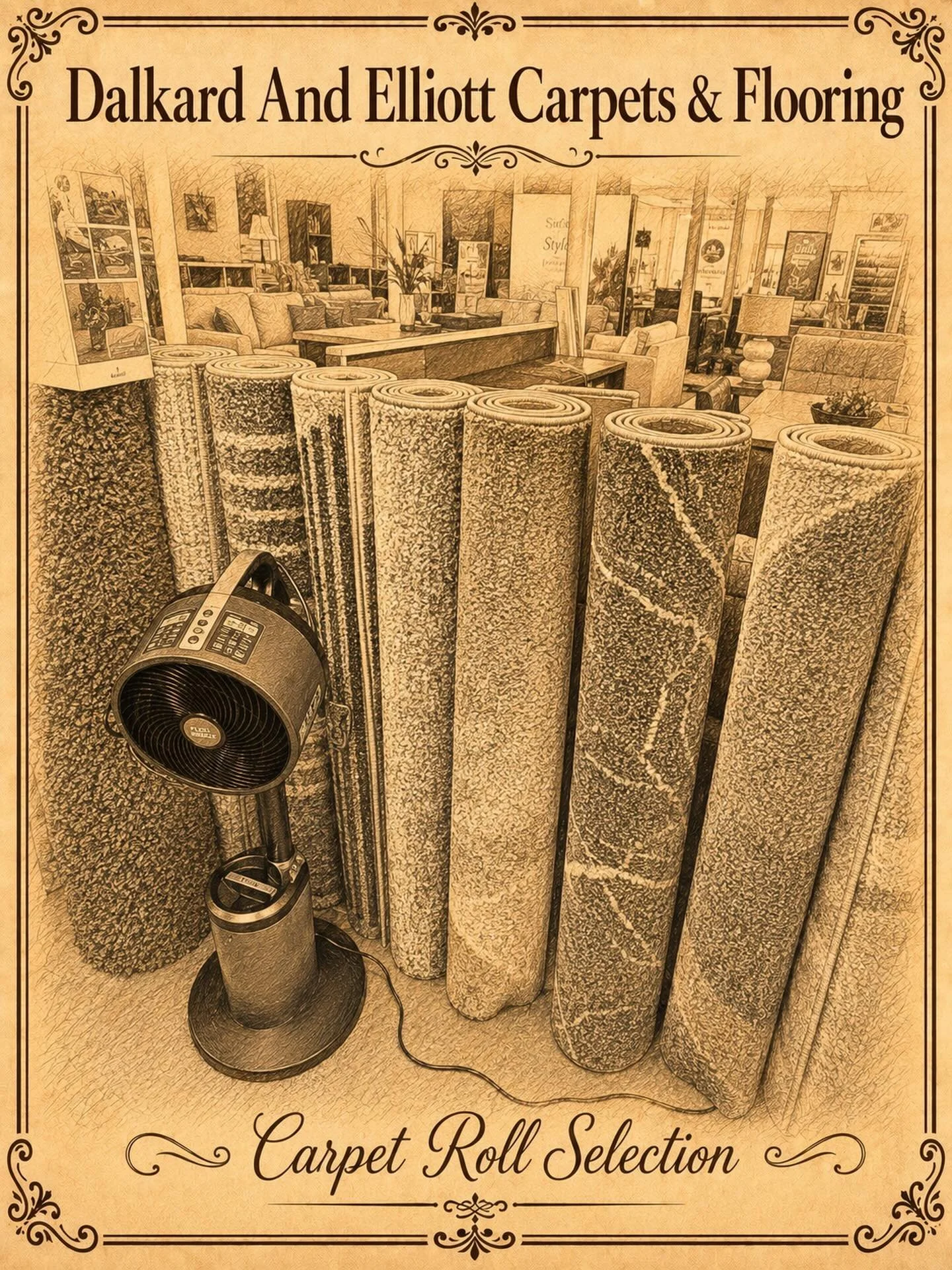 Beautiful carpets, vinyl and LVT flooring in Market Harborough. Visit Dalkard &amp; Elliott Carpets &amp; Flooring for friendly advice, quality flooring, free measuring and a relaxed showroom experience.

#MarketHarborough
#CarpetShowroom
#CarpetInsp