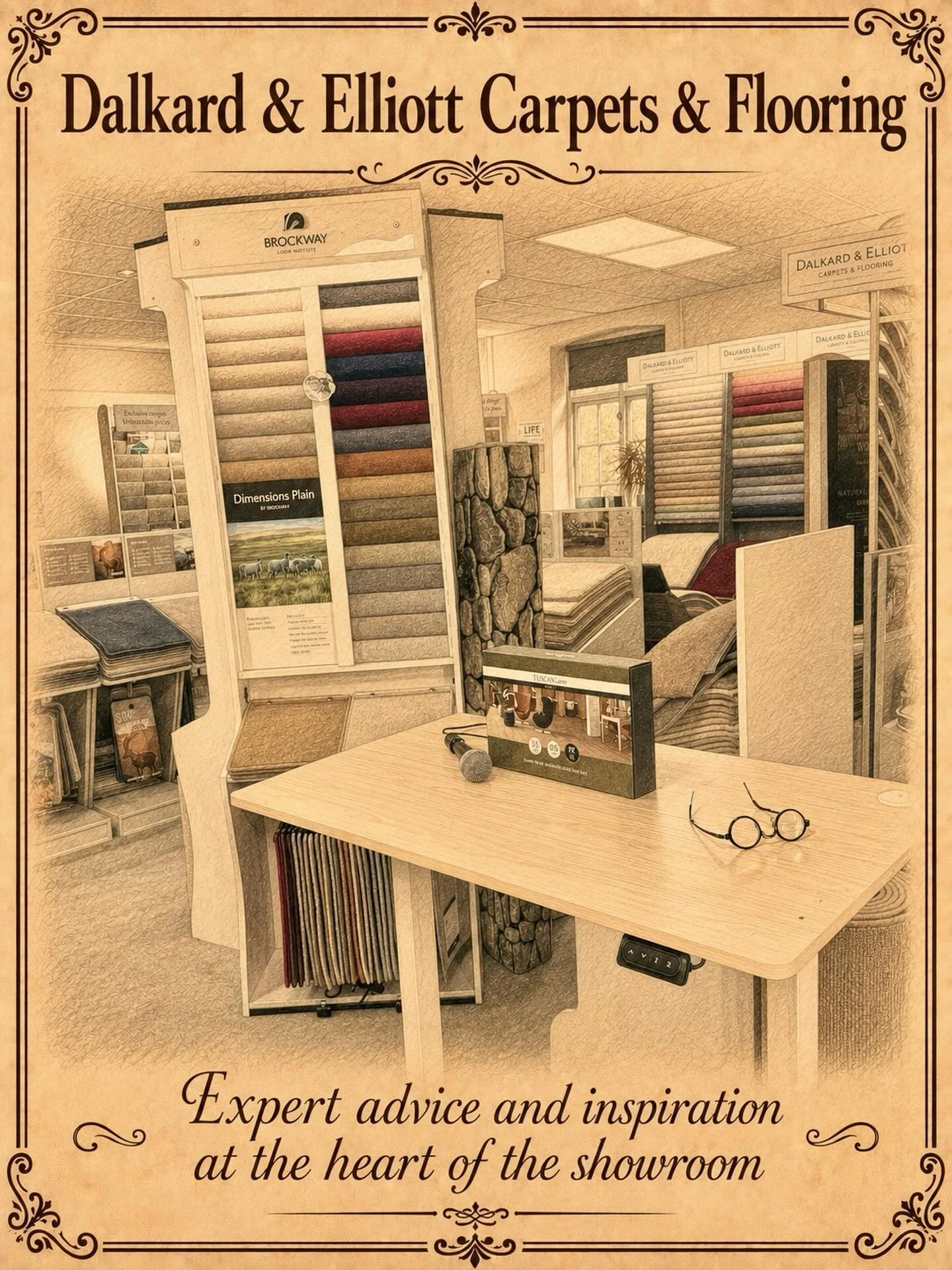 Whenever you need help or advice we are here for you. Never feel alone when choosing your carpet or LVT. It can be overwhelming with all the choices and shades available. We&rsquo;ll offer you a cup of tea, coffee and a biscuit and you can take your 