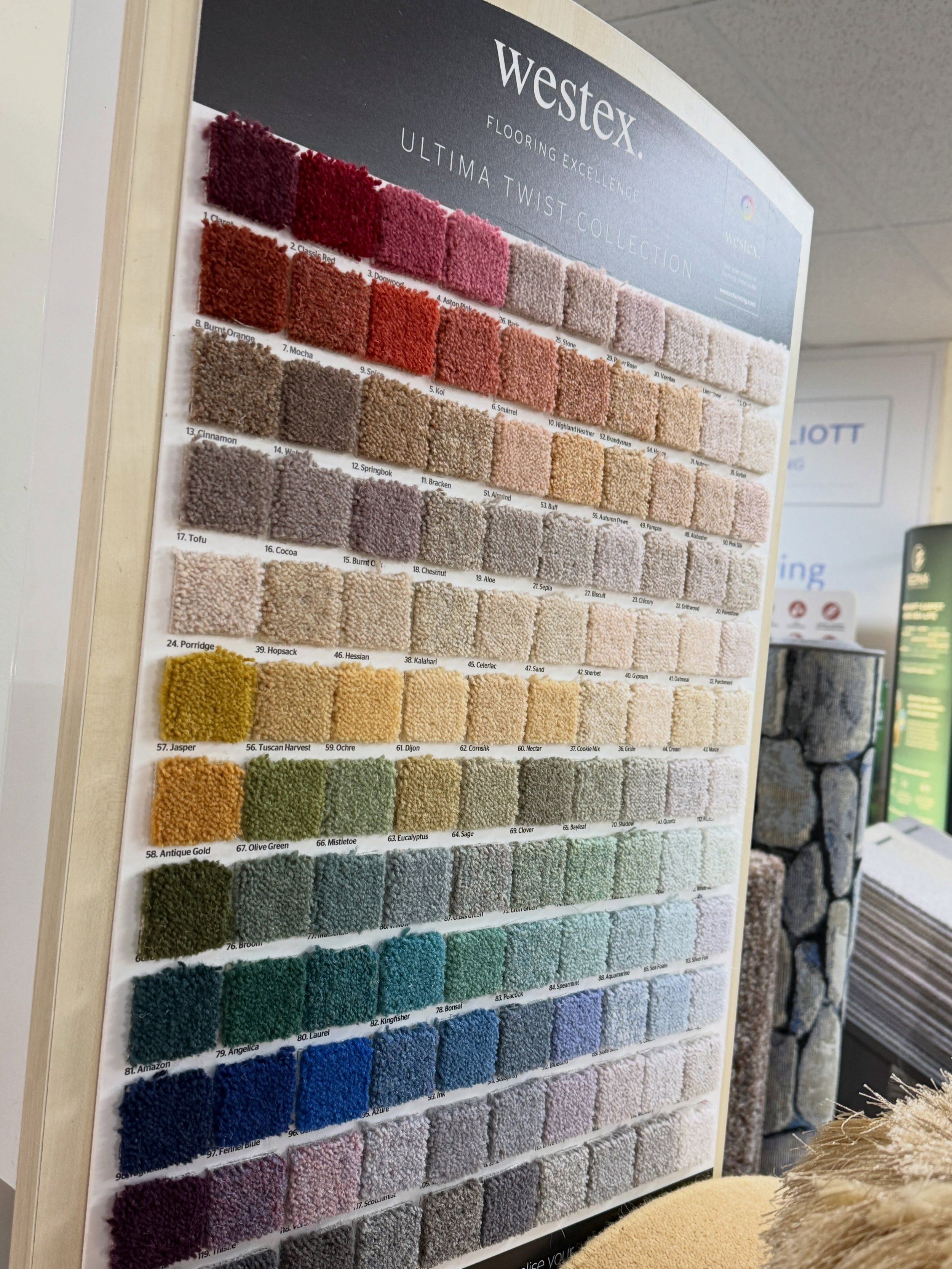 Come and browse our carpet, LVT, Vinyl, Laminate and rug collections here at Dalkard &amp; Elliott. Our manager George who has over 50 years of experience as a fitter and now manager will come out and quote free of charge and price your job up. Pop i
