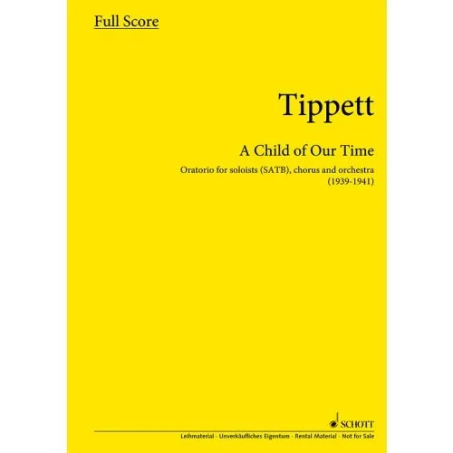Tippett | A Child of Our Time