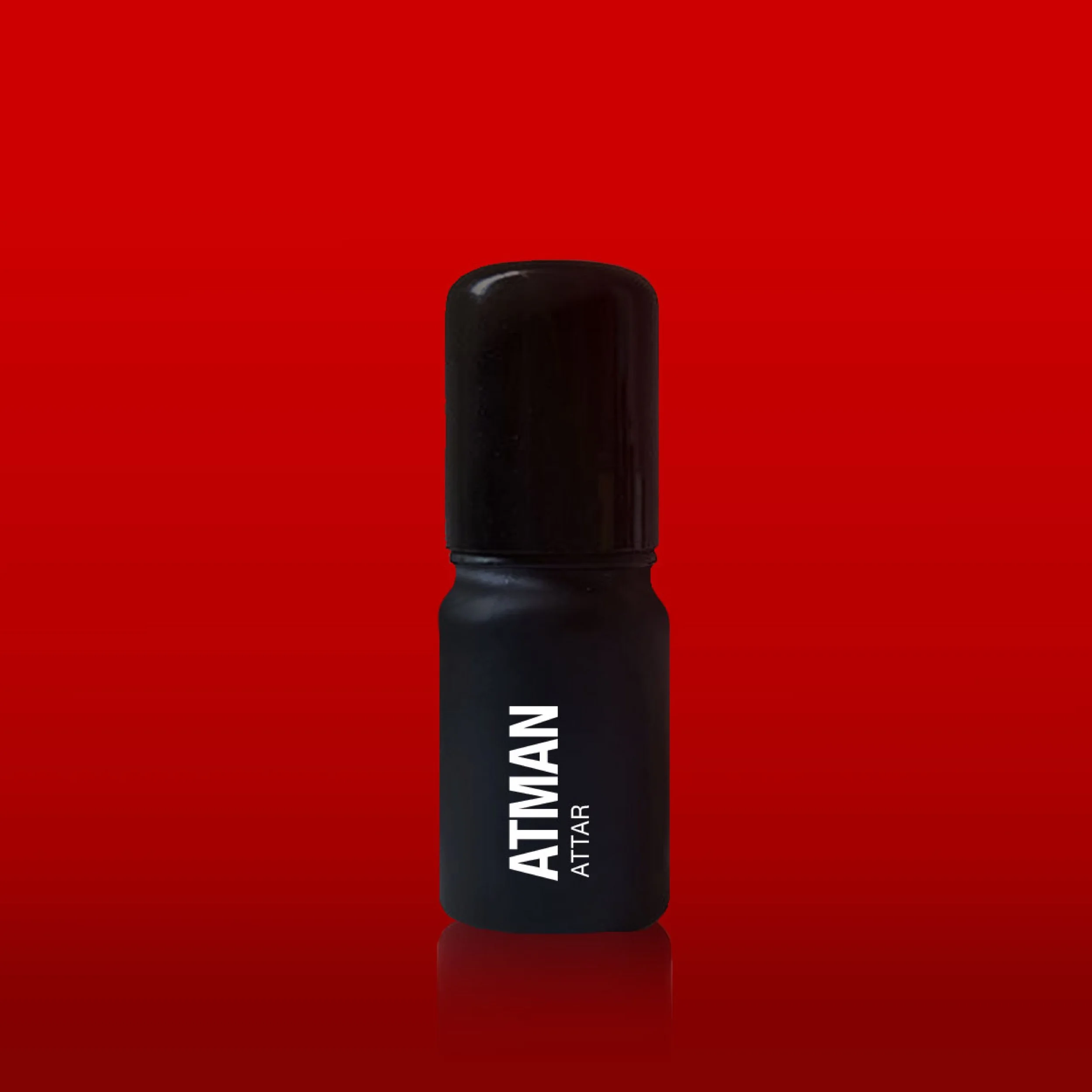 Black object with white text reading 'ATTENTION' against a red background.