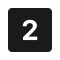 Black square with number 2 in white