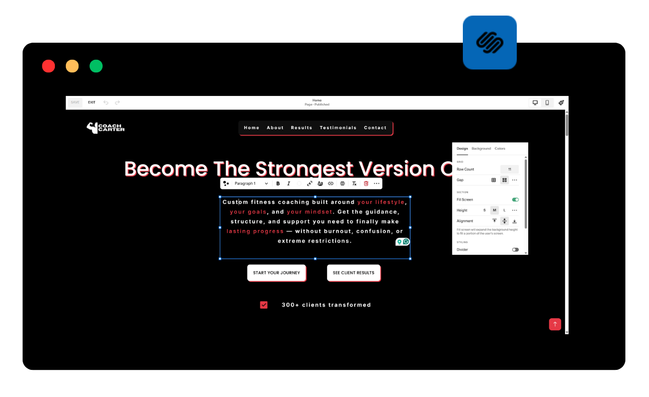 picture of david (davio design) designing a website