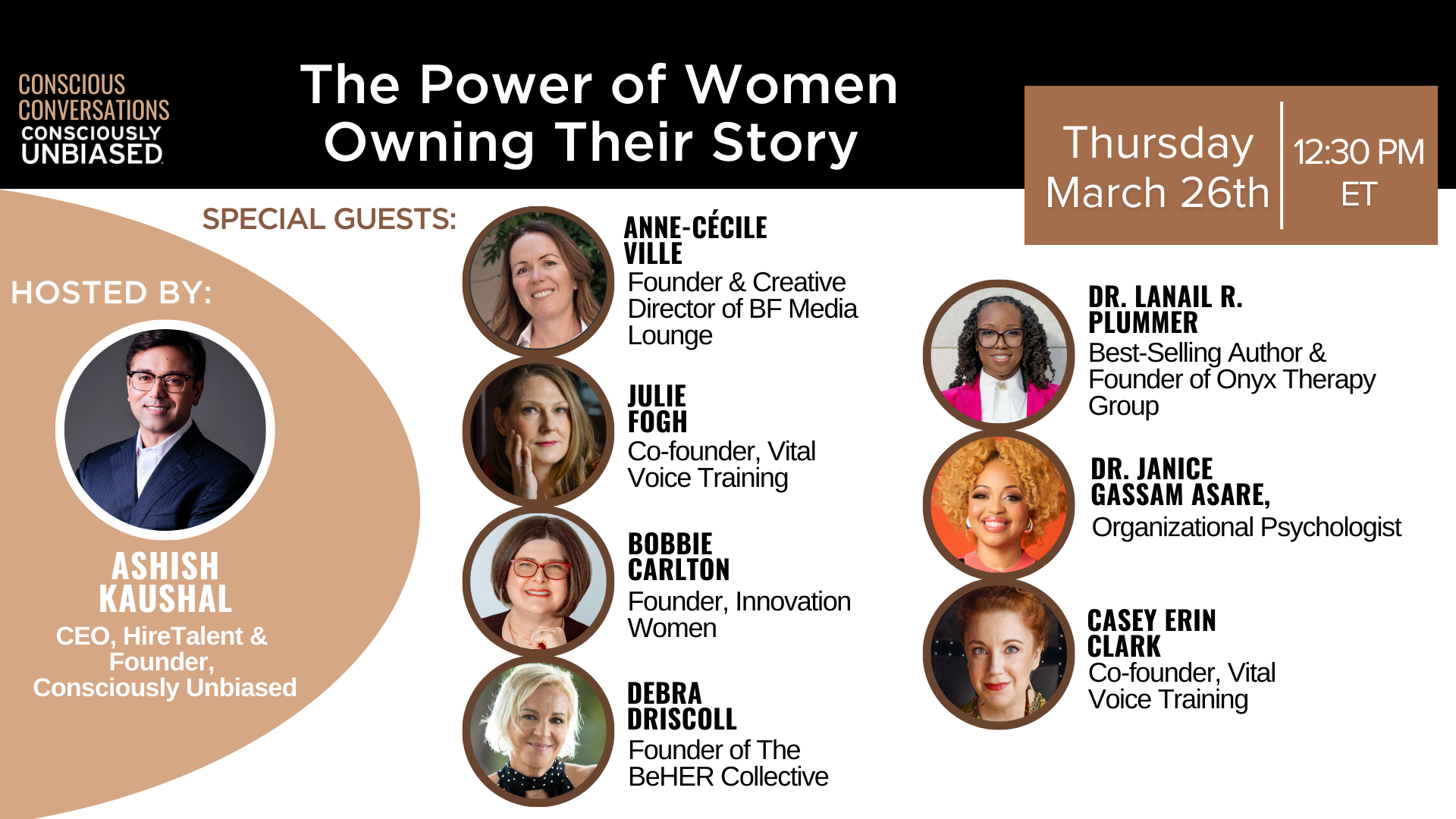 Consciously Unbiased: The Power of Women Telling Their Stories